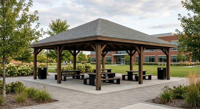 Commercial Gazebo Assembly in Kansas City, KS