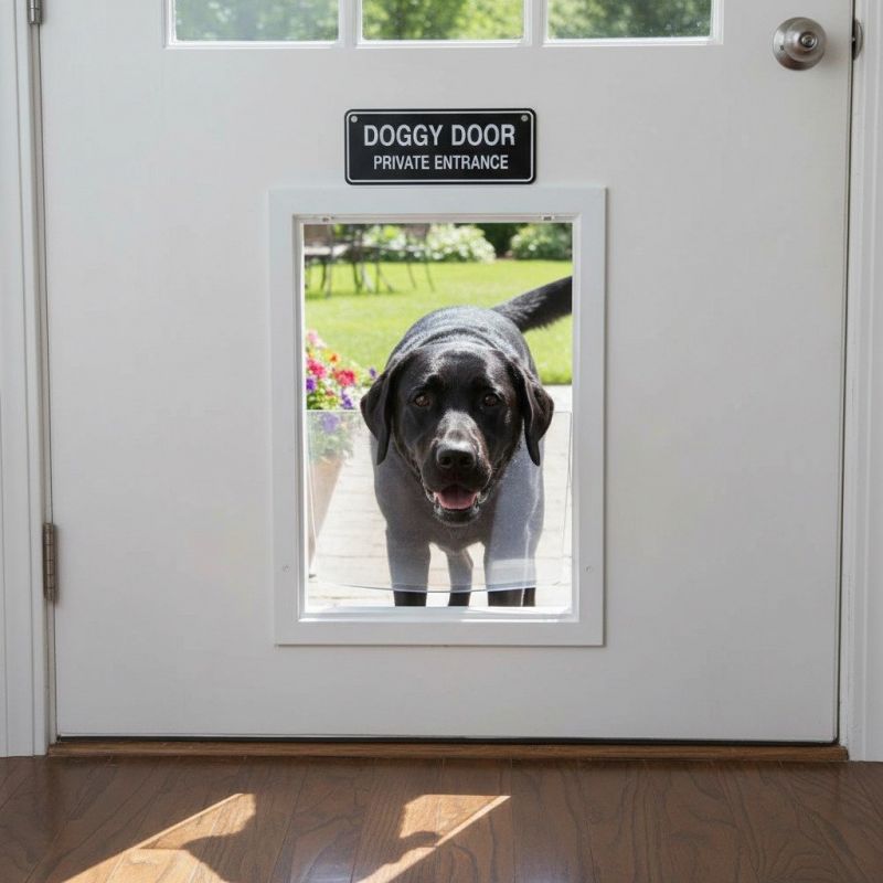 Pet Door Repair detail